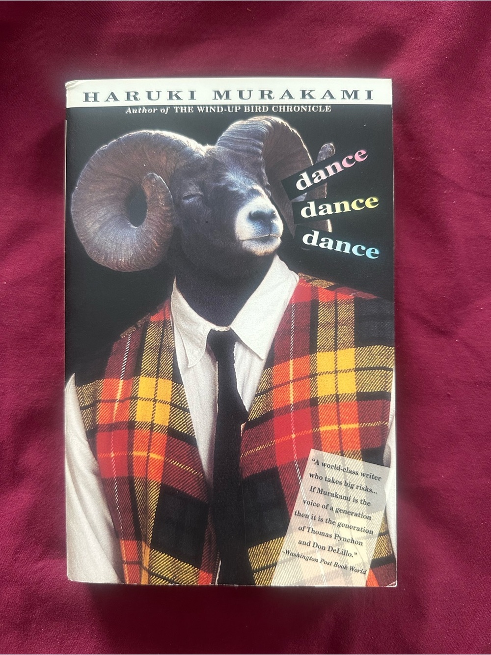 Dance Dance Dance by Haruki Murakami. Rare PB cover By Marc J Cohen. 1995, VG